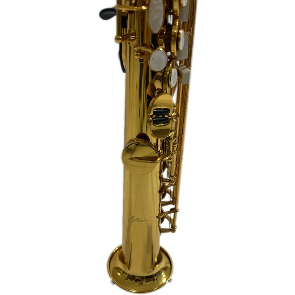 Saxofone Soprano Reto Zellmer Laqueado Novo