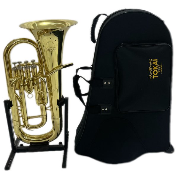 Euphonium Bombardino Tokai TEP-400L Sib 4 pistos, laqueado com