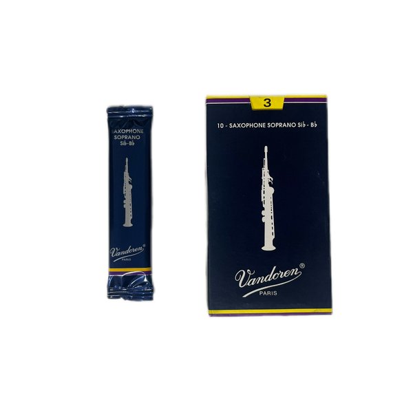 03 palheta saxofone soprano n3 vandoren tradicional