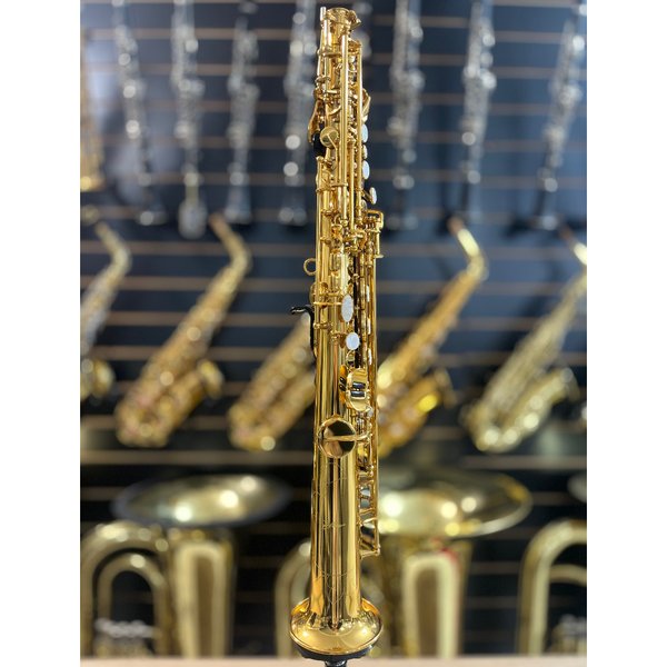 Saxofone Soprano Reto Zellmer Laqueado Novo